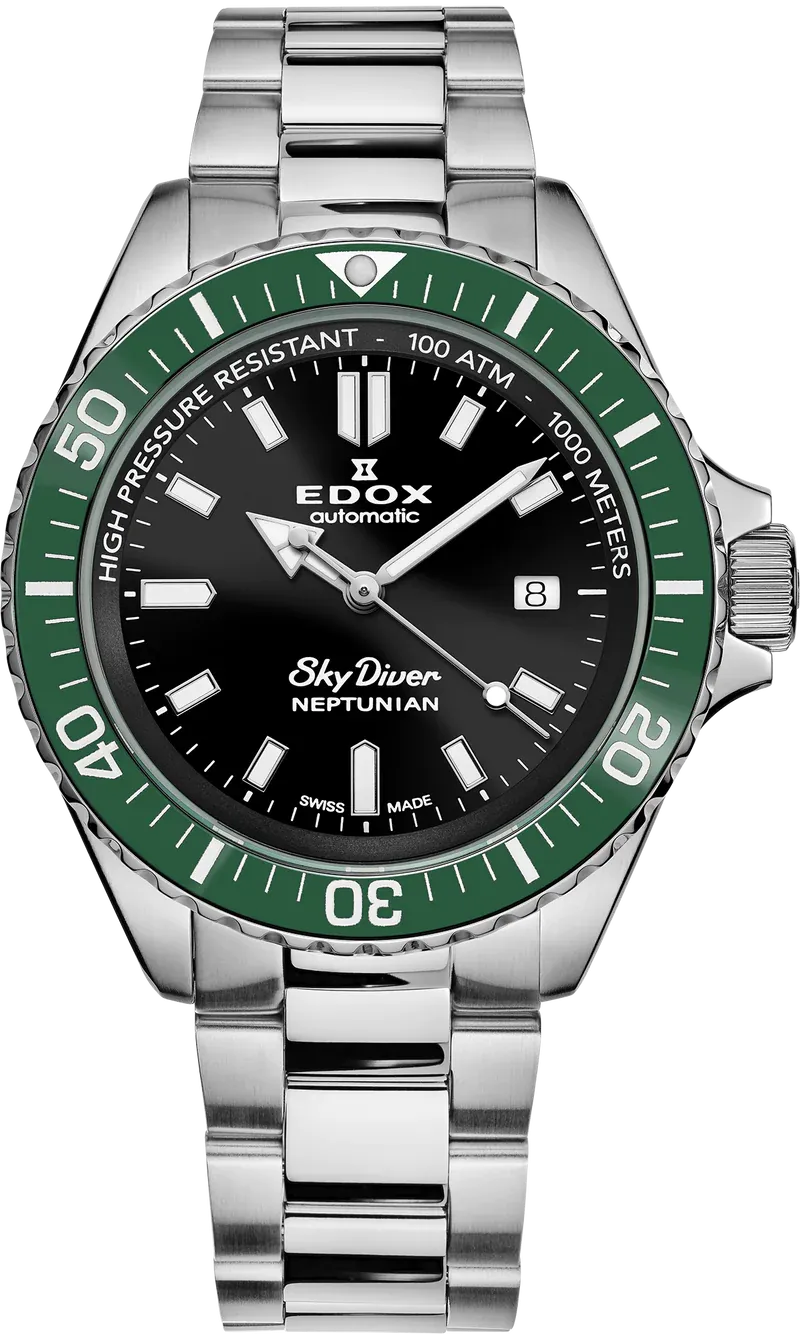 EDOX - SkyDiver Neptunian Automatic, fra Edox