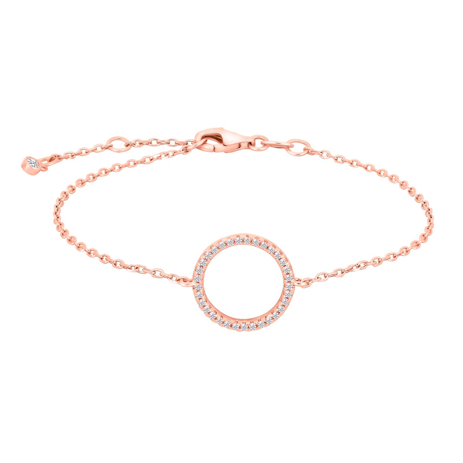 Rosaforgyldt armbånd ANNANOR, fra Joanli Nor