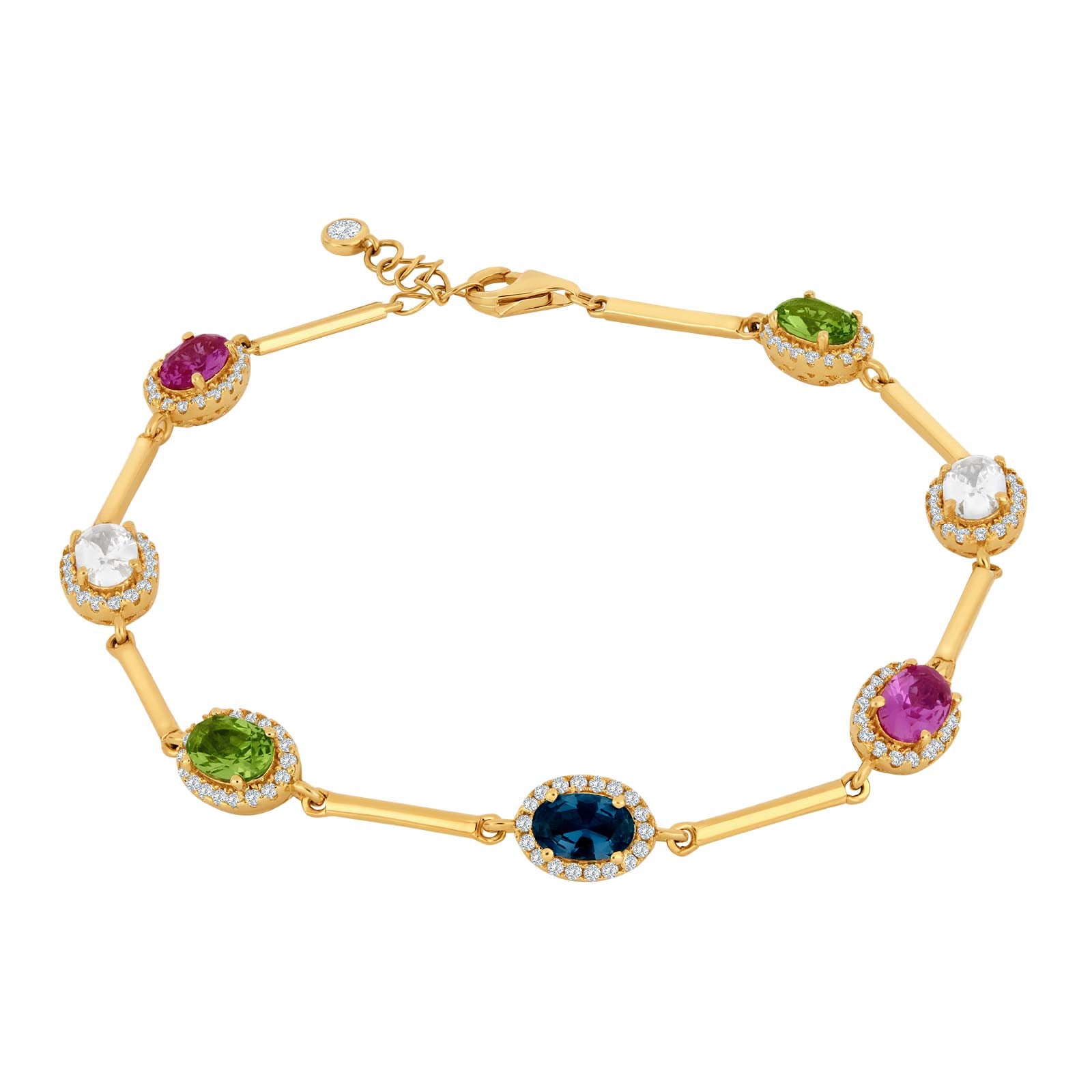 Forgyldt armbånd MILLENOR, fra Joanli Nor