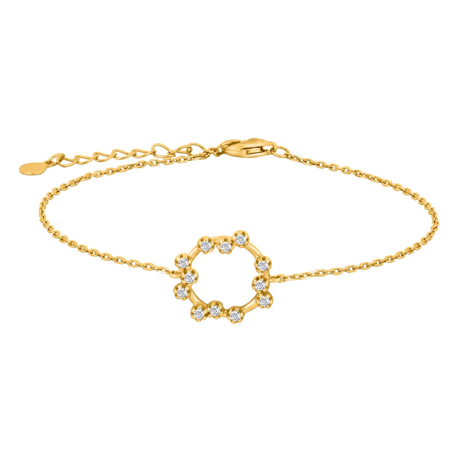 Forgyldt sølv armbånd NANANOR, fra Joanli Nor