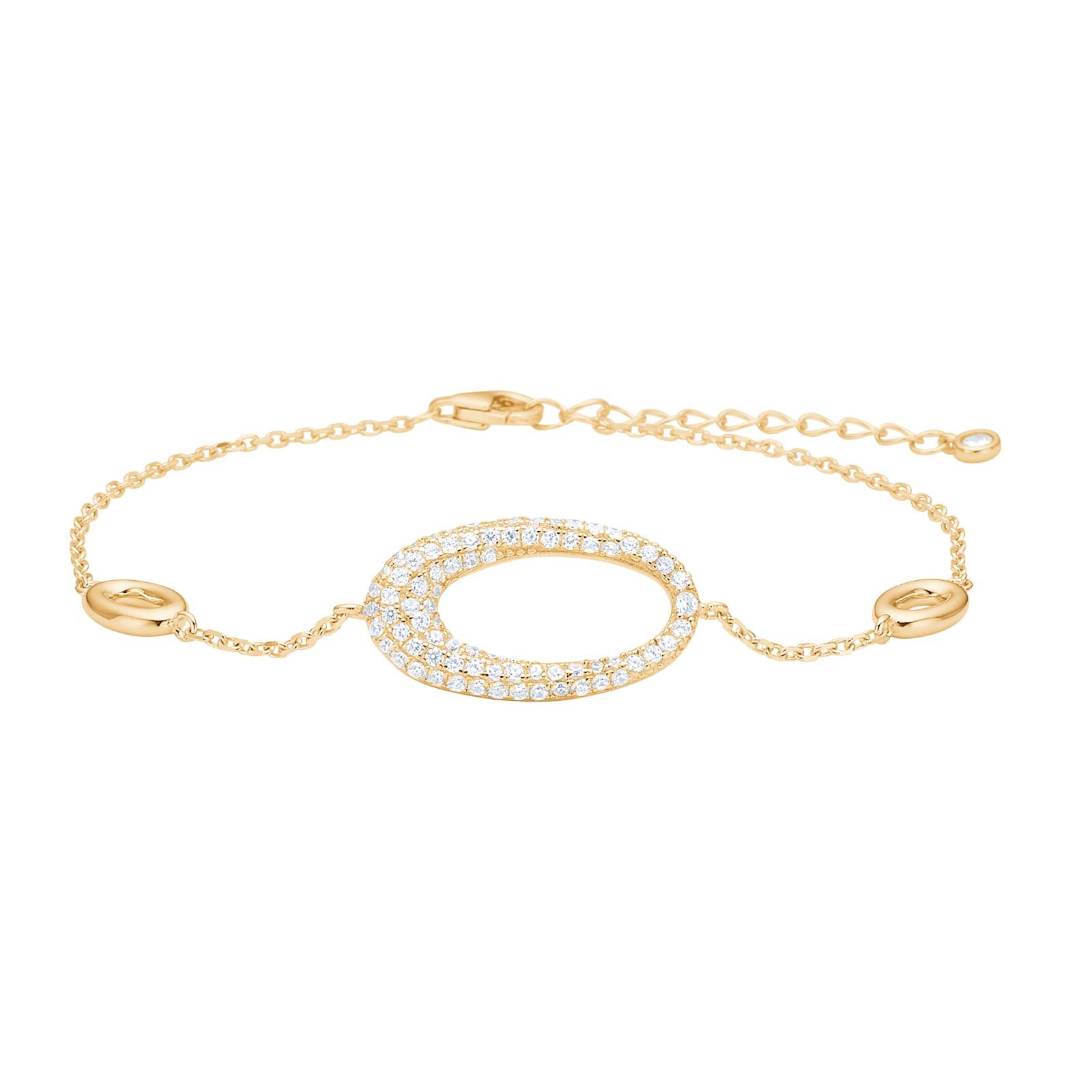 Forgyldt sølv armbånd PARISANOR, fra Joanli Nor