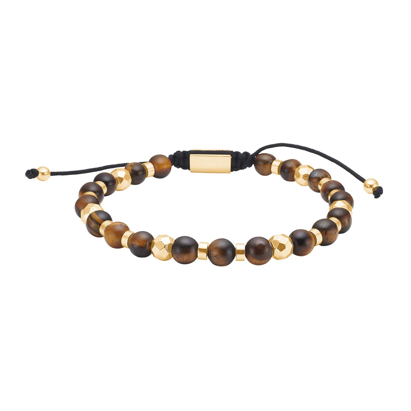 SON armbånd yellow tiger eye og IP gold, fra SON of NOA