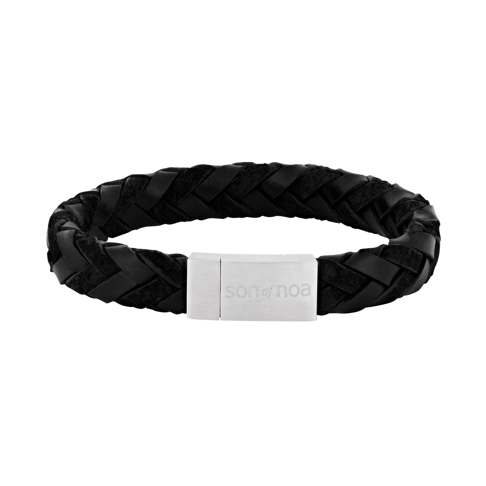 SON armbånd sort kalveskind 23cm, fra SON of NOA