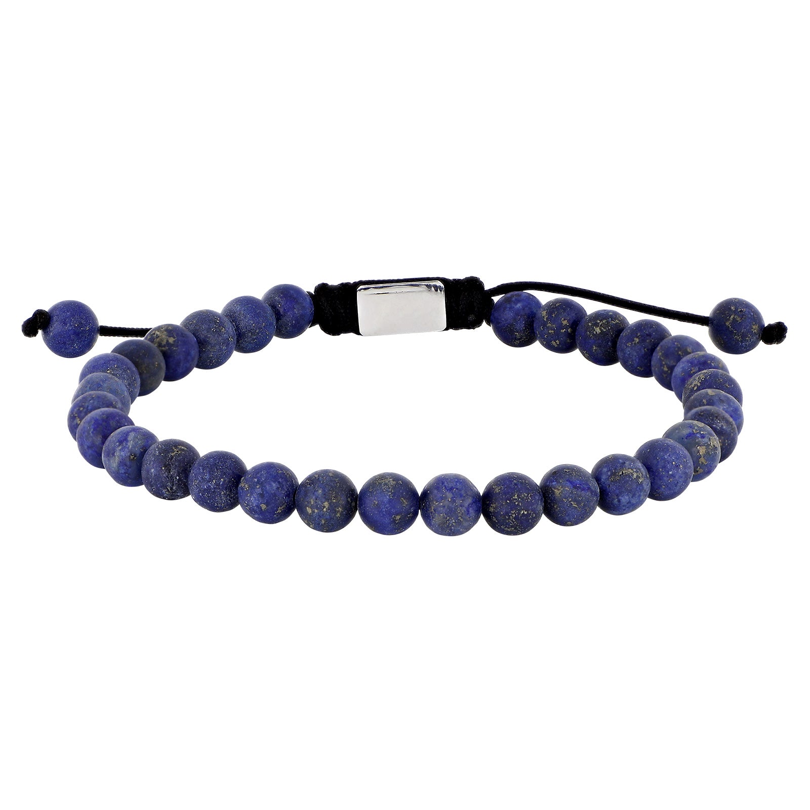 SON armbånd matt lapis 19cm - 25cm, fra SON of NOA