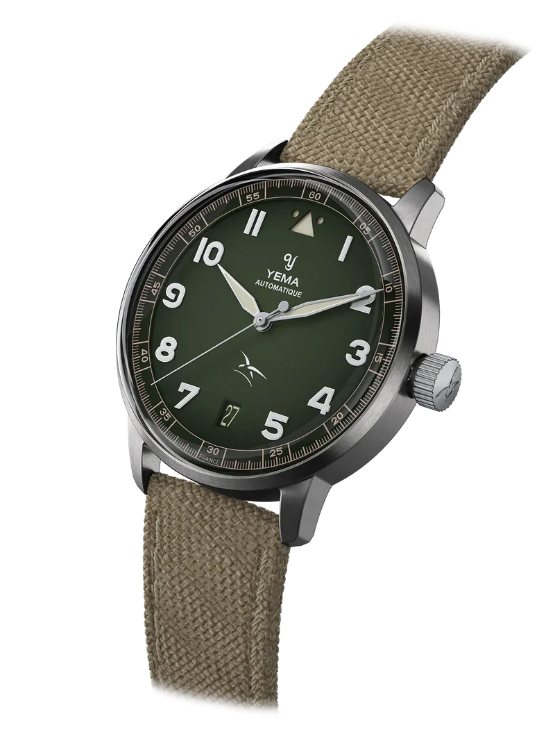 値下げYema Flygraf French Air &Space Force Køb YEMA Flygraf Flieger French Air Force Ur – Unik Stil & Kvalitet