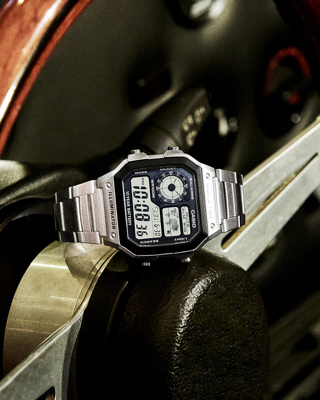 Casio - Timeless AE-1200WHD-1AVEF, fra Casio