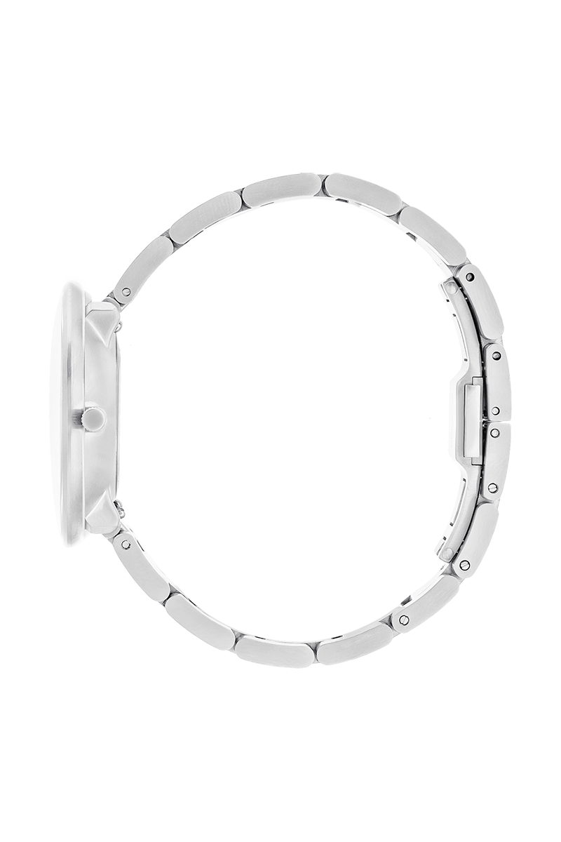 Arne Jacobsen City Hall 34mm - 53201-1628, med urkasse i stal, fra Arne Jacobsen