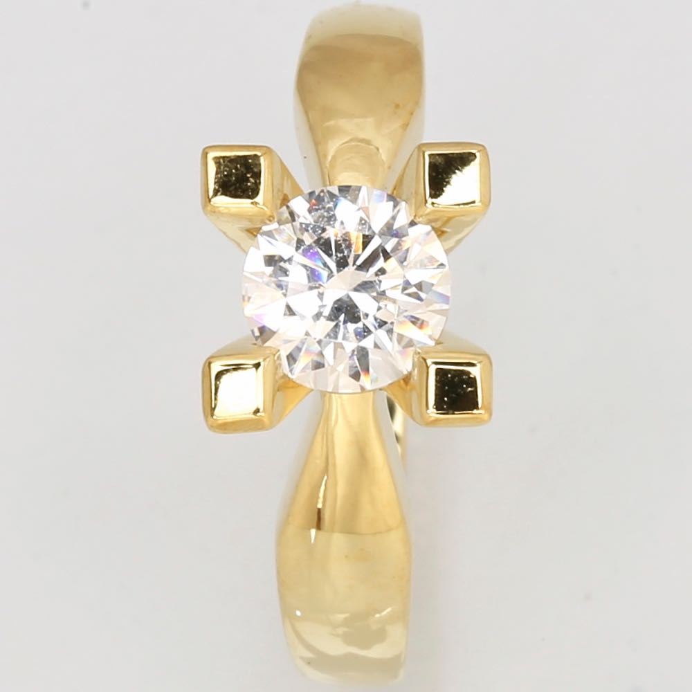 Dream jewelz diamant ring guld 1,00ct, til female, fra Jan Jørgensen