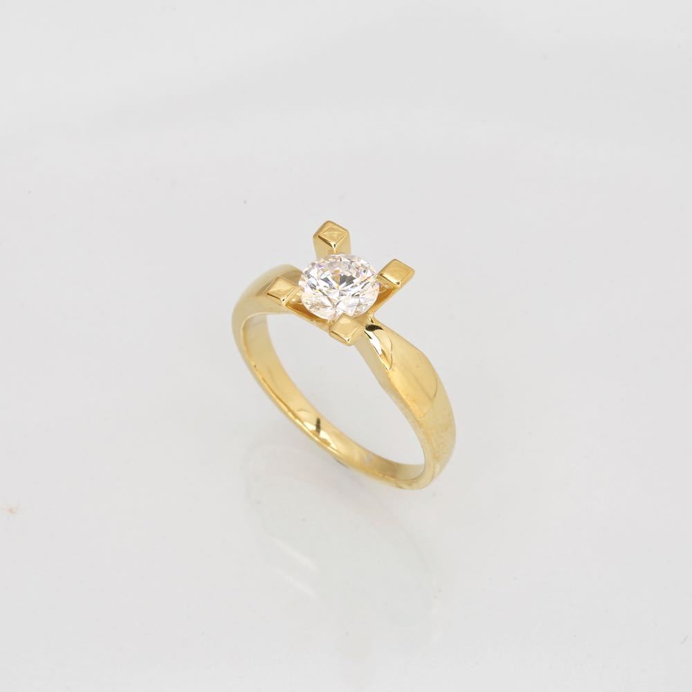 Dream jewelz diamant ring guld 1,00ct, til female, fra Jan Jørgensen