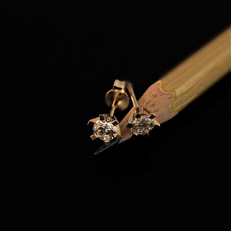 Brillanz Guld Diamant Ørestik 0,50ct, til female; male; unisex, fra Jan Jørgensen