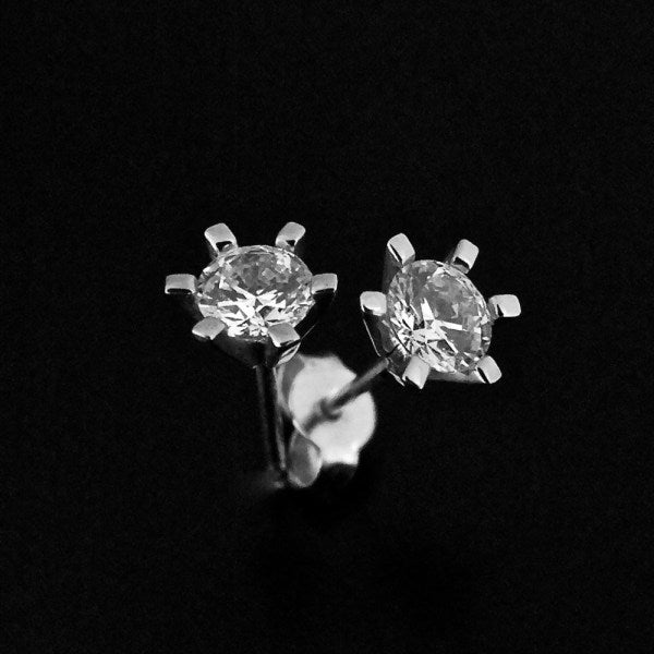 Brillanz Hvidguld Diamant Ørestik 1,00ct, til female; male; unisex, fra Jan Jørgensen