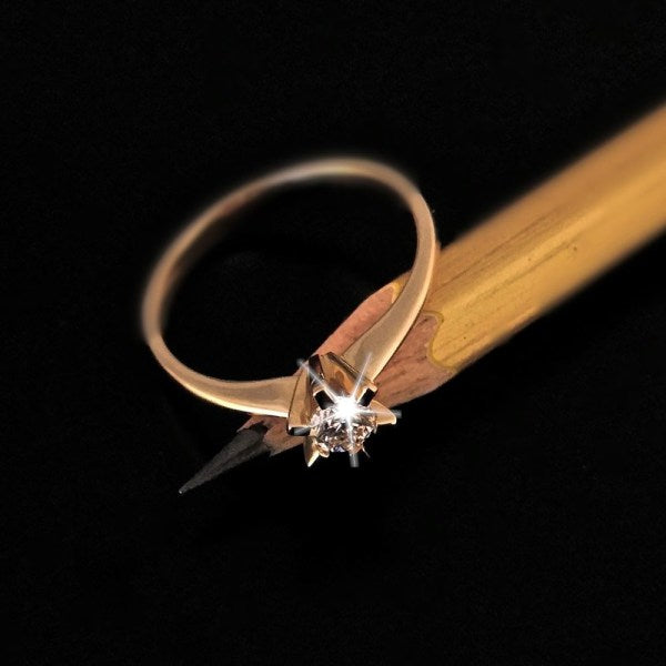 Brillanz Guld Diamant Ring 0,35ct, til female, fra Jan Jørgensen