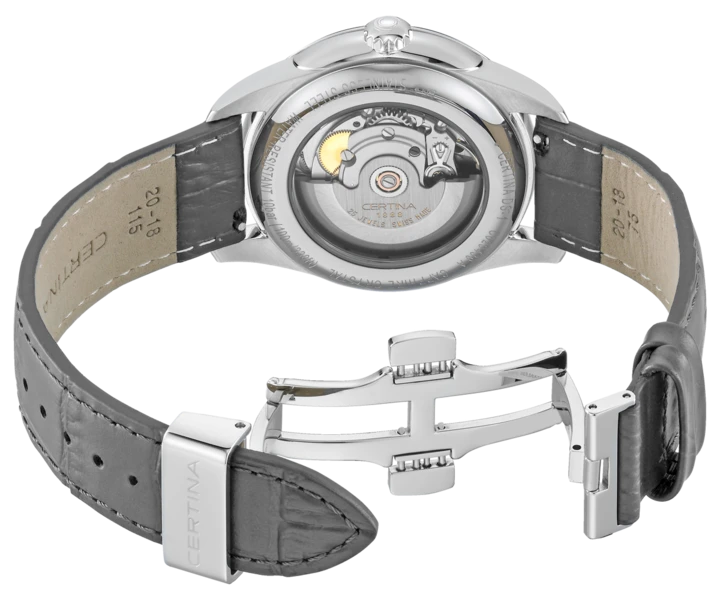 Certina DS-1 Day Date, med urkasse i stal; stainless-steel, fra Certina