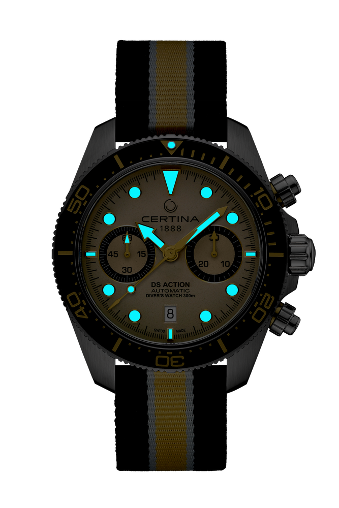 Certina DS Action Diver Chrono, fra Certina