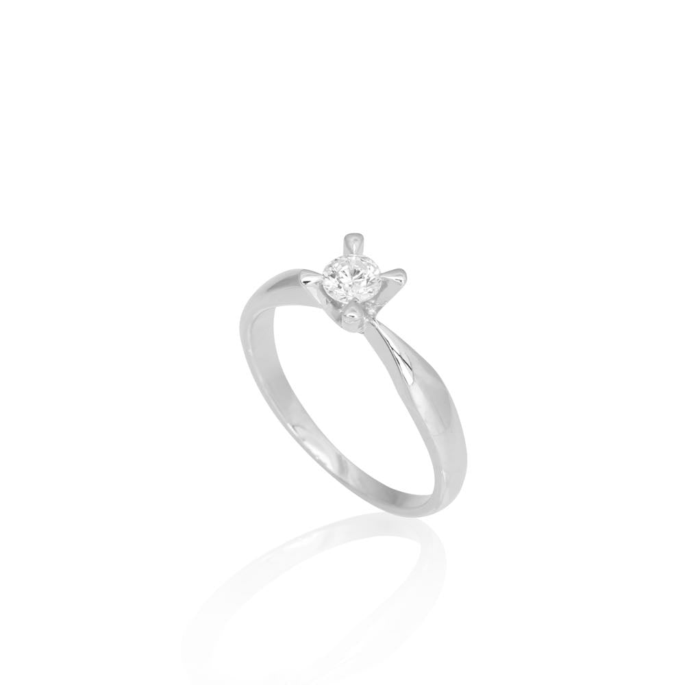 Celebrate Hvidguld Diamant ring 0,35ct, til female, fra Jan Jørgensen