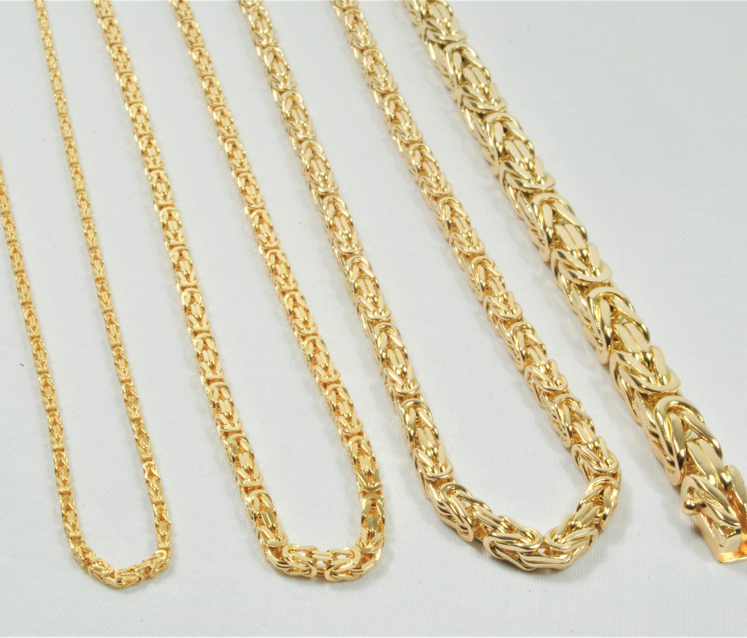 14Kt Guld kongekæde halskæde 40cm, i gold, til female; male; unisex, fra BNH