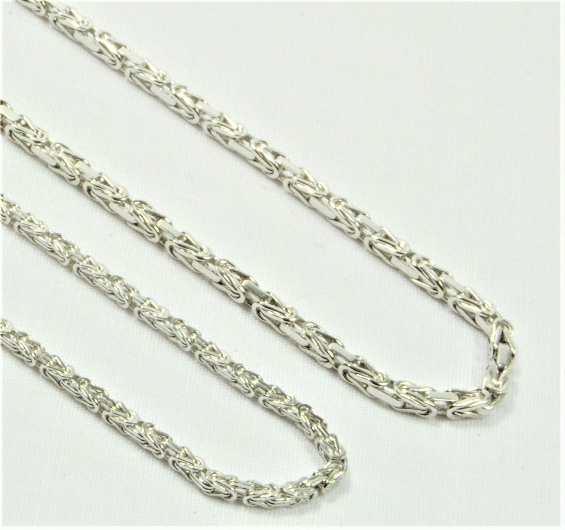 14Kt Hvidguld kongekæde armbånd 21cm, i white-gold, til female; male; unisex, fra BNH