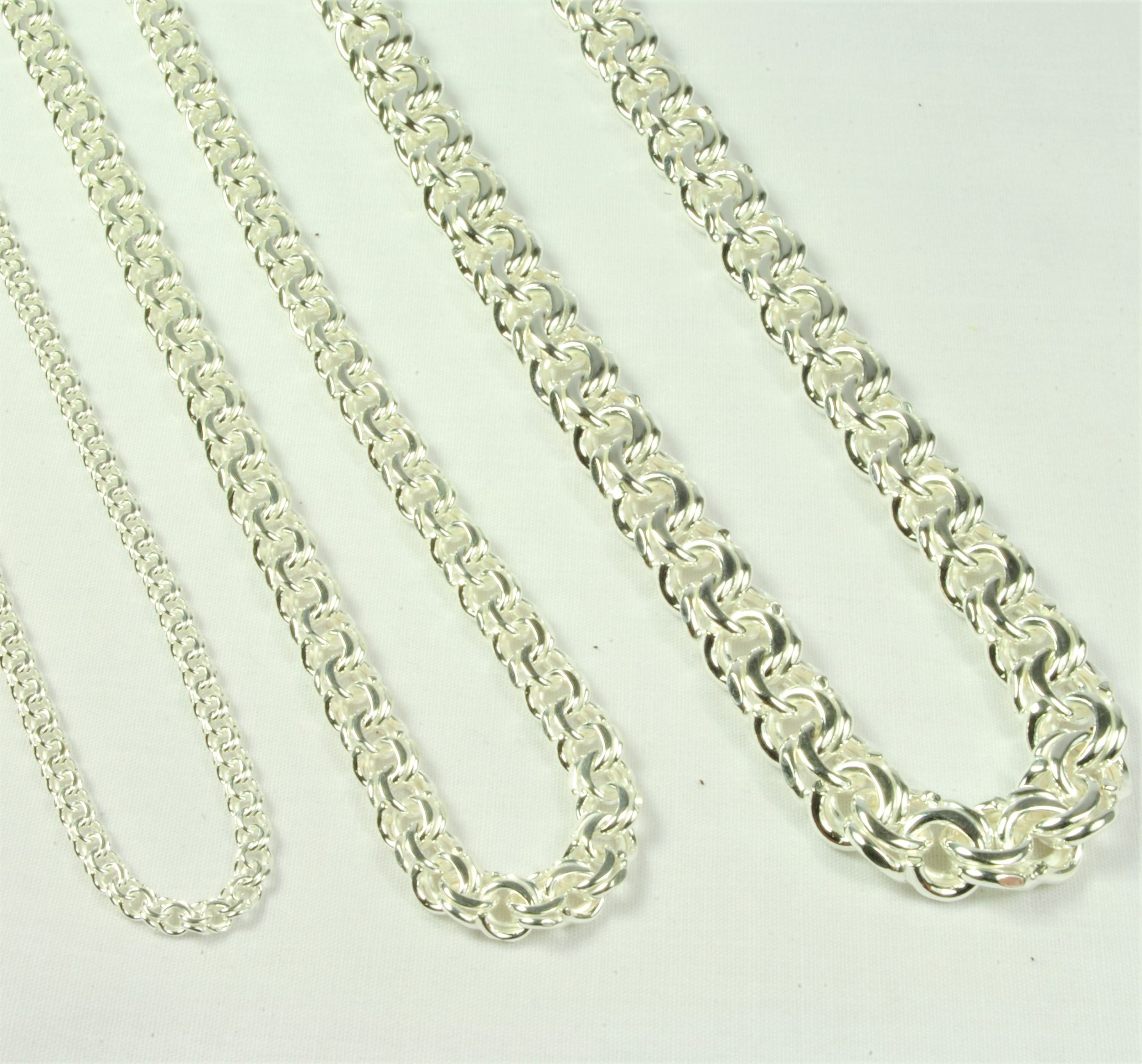 Sølv Bismark armbånd 18,5 cm, til female; male; unisex, fra BNH SØLVKÆDER