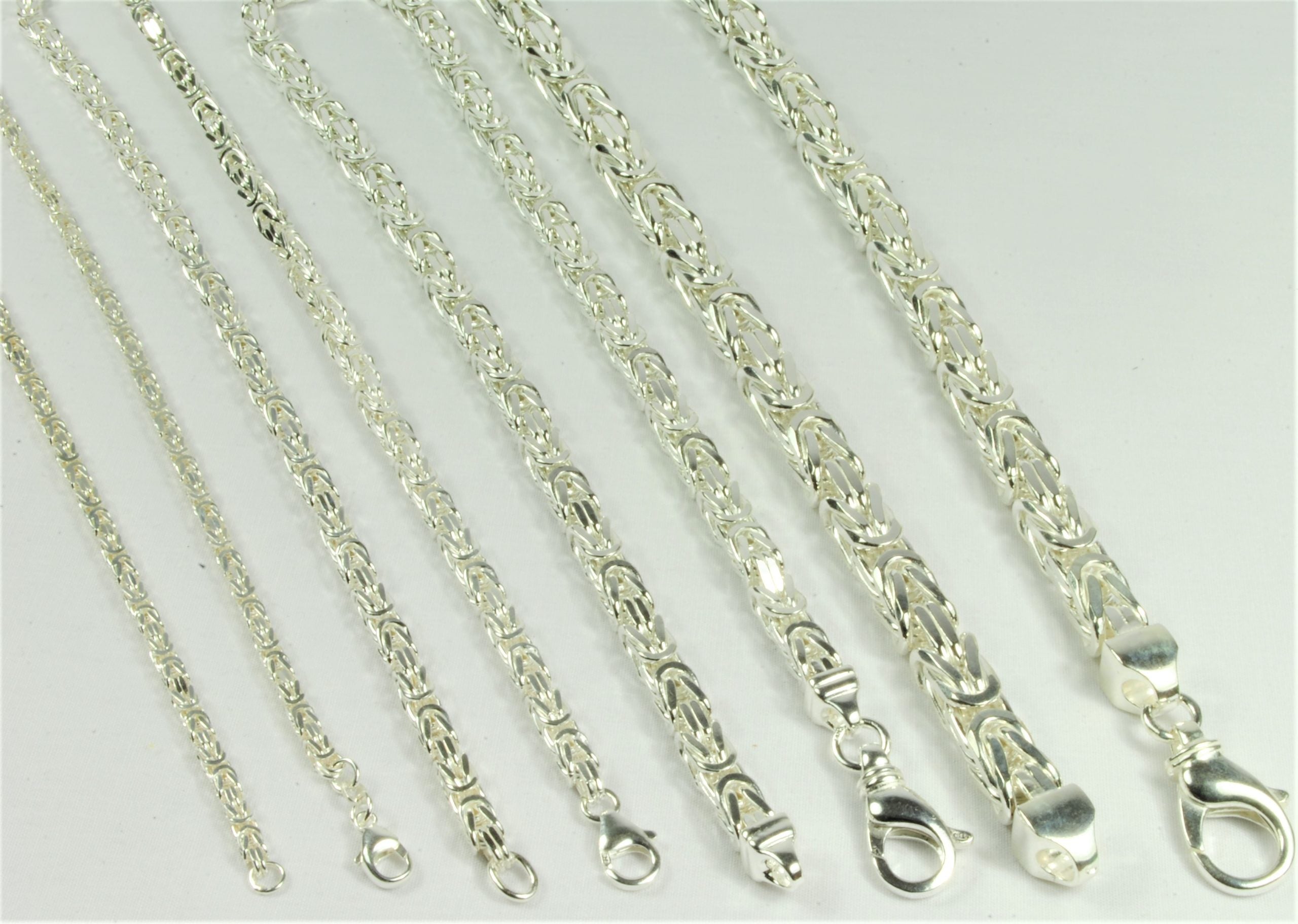 Sølv Kongekæde armbånd 21 cm, til female; male; unisex, fra BNH
