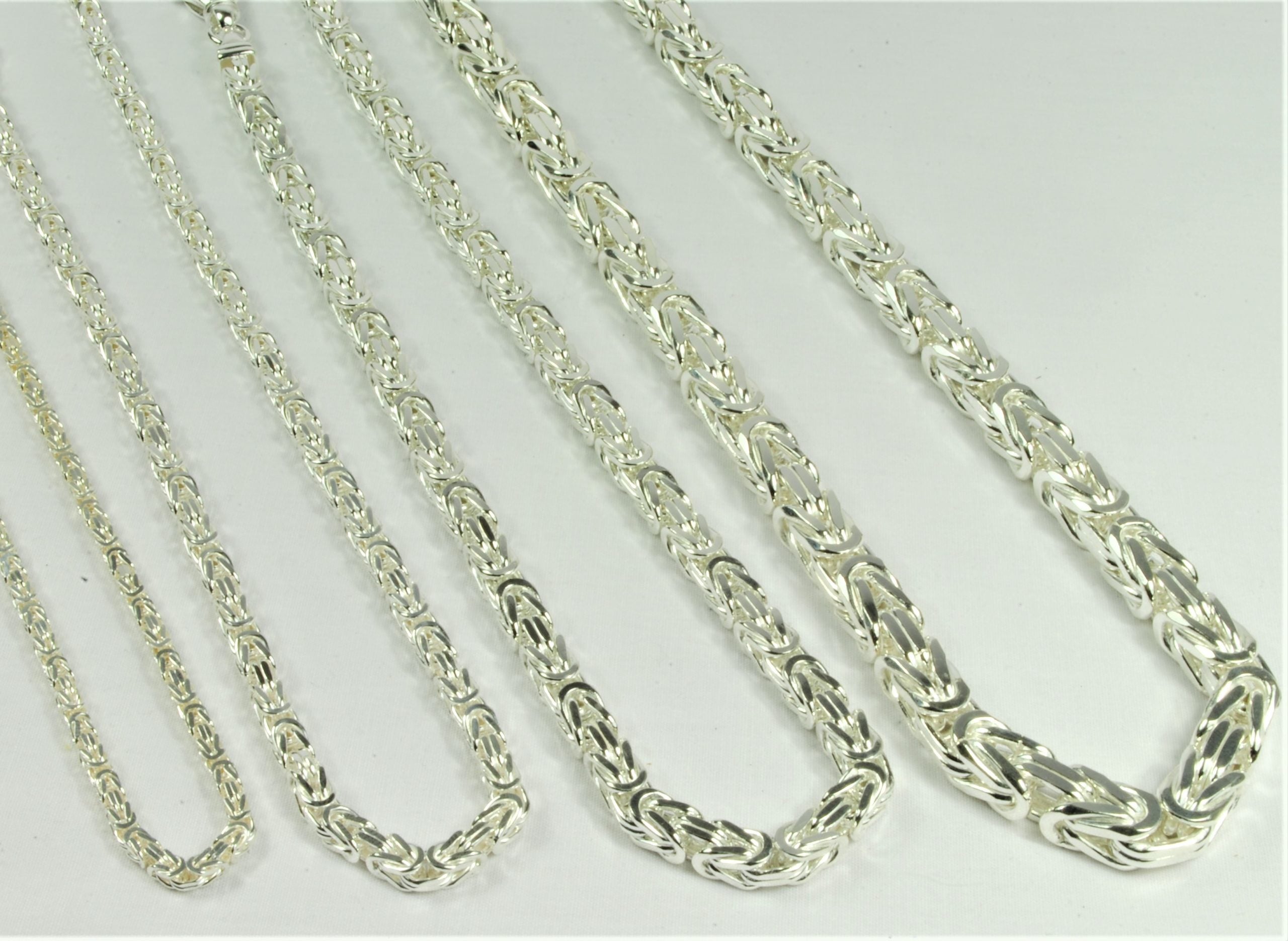 Sølv Kongekæde armbånd 18,5 cm, til female; male; unisex, fra BNH