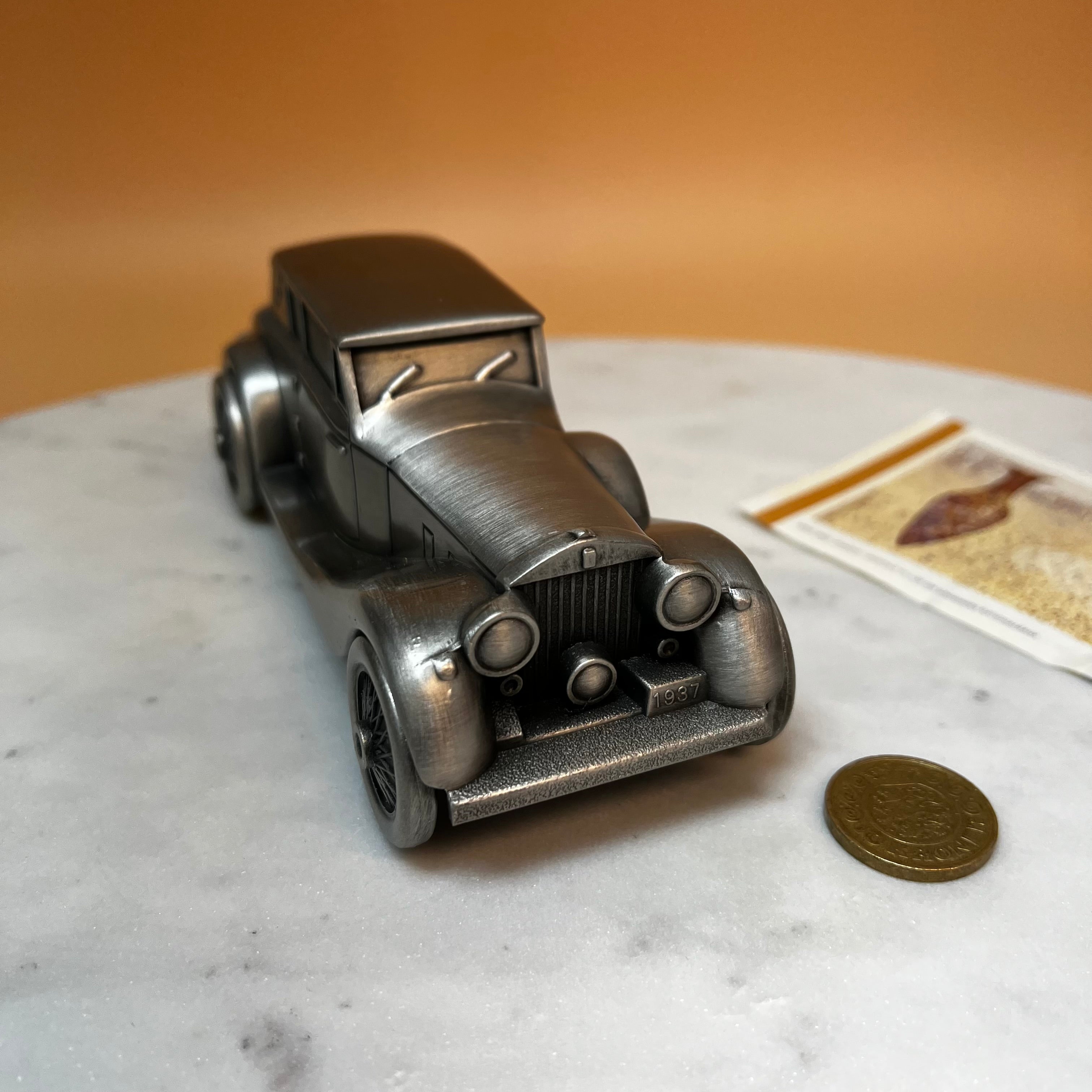 Rønhoff Sparebøsse Rolls Royce hos Petersen Ure Smykker - modelbillede