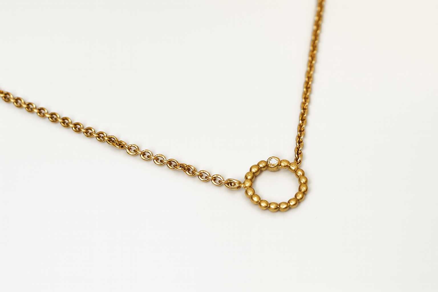 Lene Visholm - Guld Halskæde 14kt