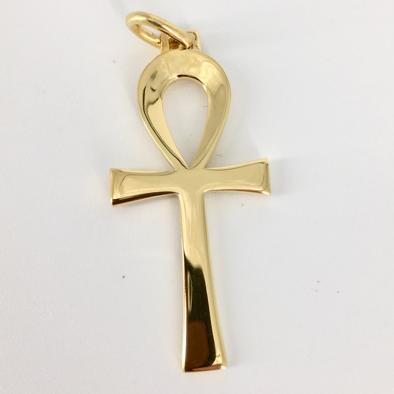 Ankh kors / Koptisk kors 14kt. 4,0x1,8mm, fra ure-smykker.dk