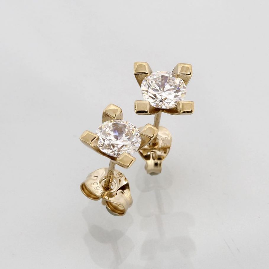 Jewelz Guld Diamant Ørestik 0,75ct, til female; male; unisex, fra Jan Jørgensen
