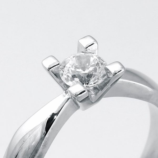 Jewelz Hvidguld Diamant ring 0,35ct, til female, fra Jan Jørgensen