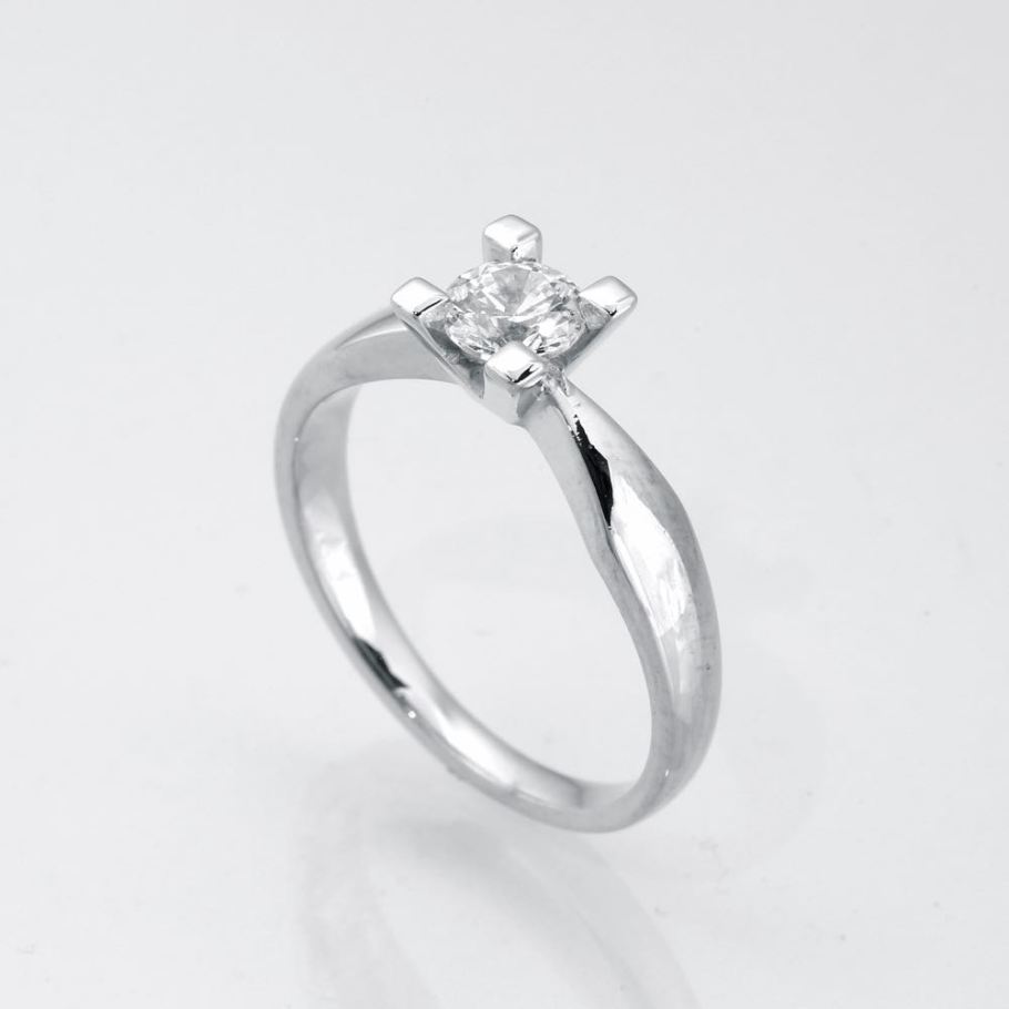 Jewelz Hvidguld Diamant ring 0,50ct, til female, fra Jan Jørgensen