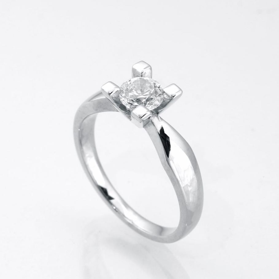 Jewelz Hvidguld Diamant ring 0,75ct, til female, fra Jan Jørgensen