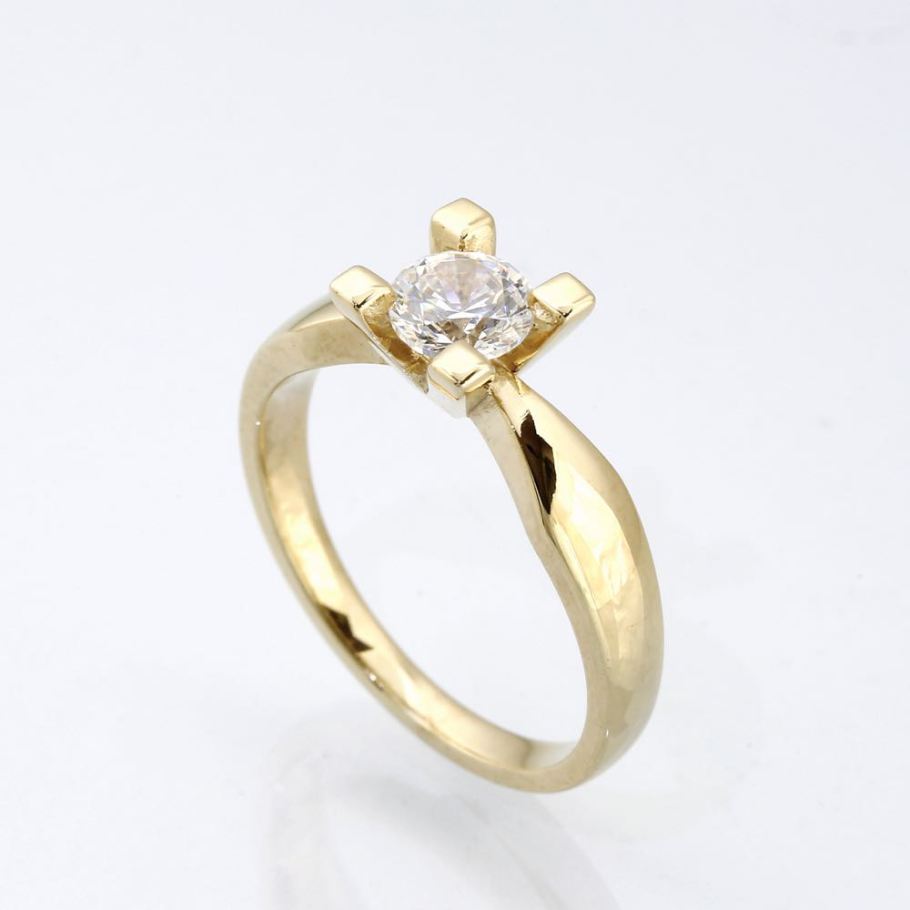 Jewelz Guld Diamant ring 0,75ct, til female, fra Jan Jørgensen