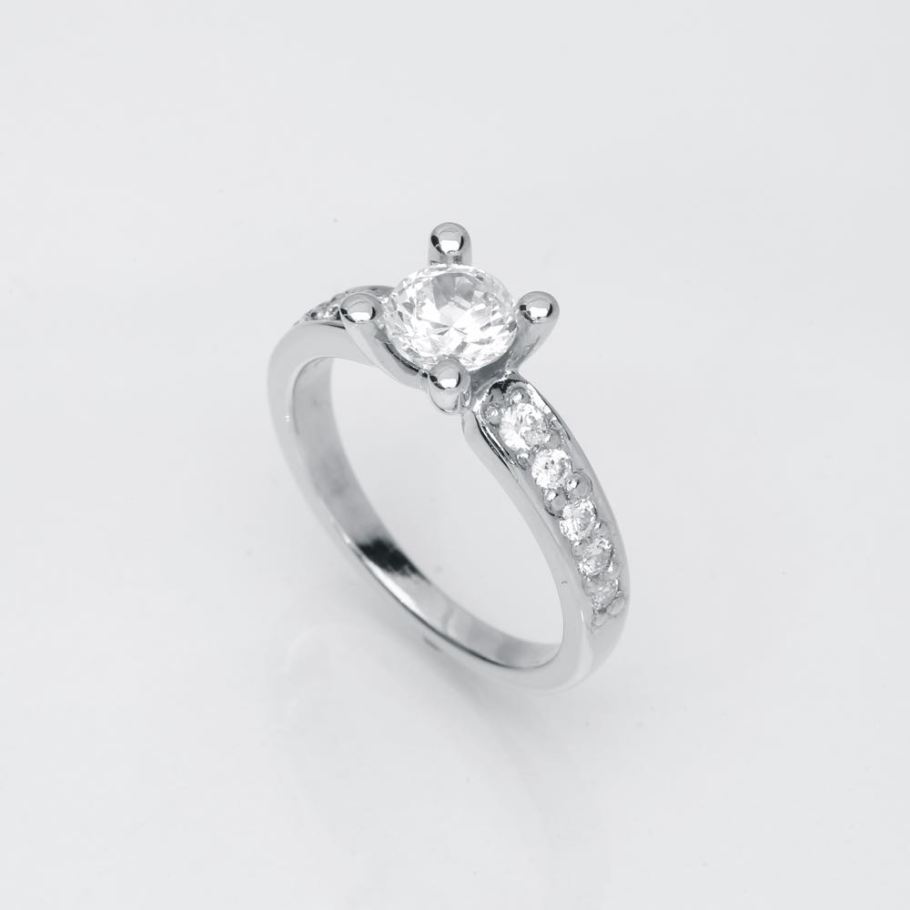 Luxuz Hvidguld Diamant Ring 0,75ct +0,30, til female, fra Jan Jørgensen