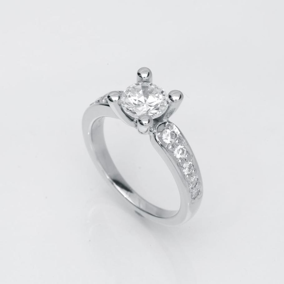 Luxuz Hvidguld Diamant Ring 1,01ct +0,30, til female, fra Jan Jørgensen