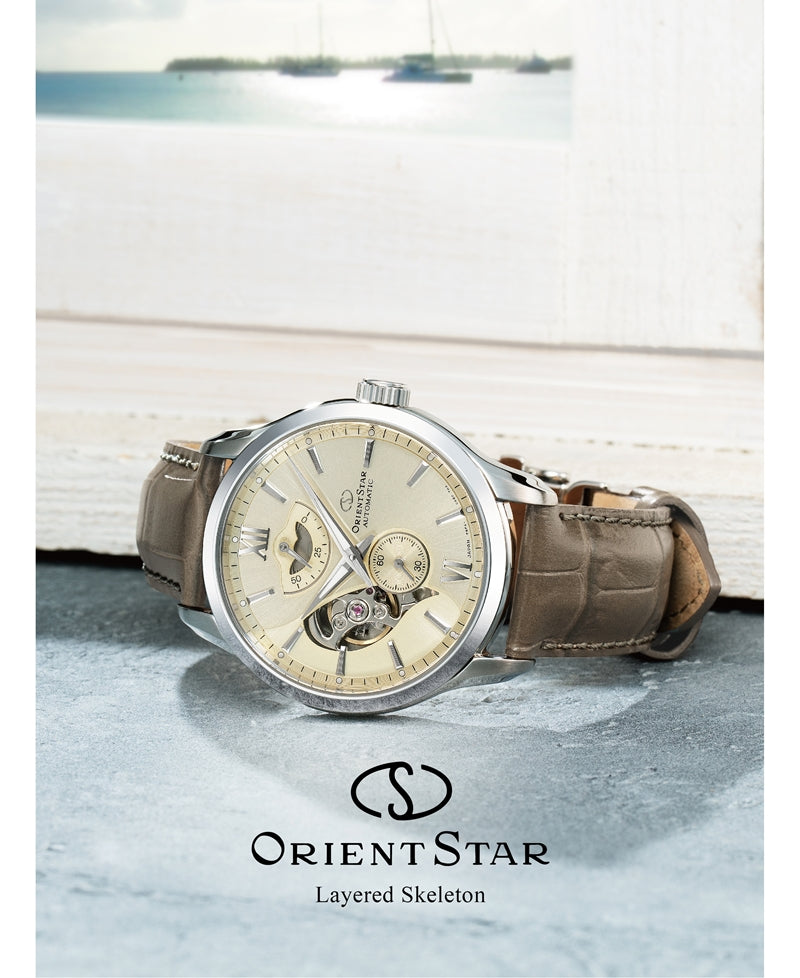 Orient Star Layered Skeleton RE-AV0B10G, fra Orient Star
