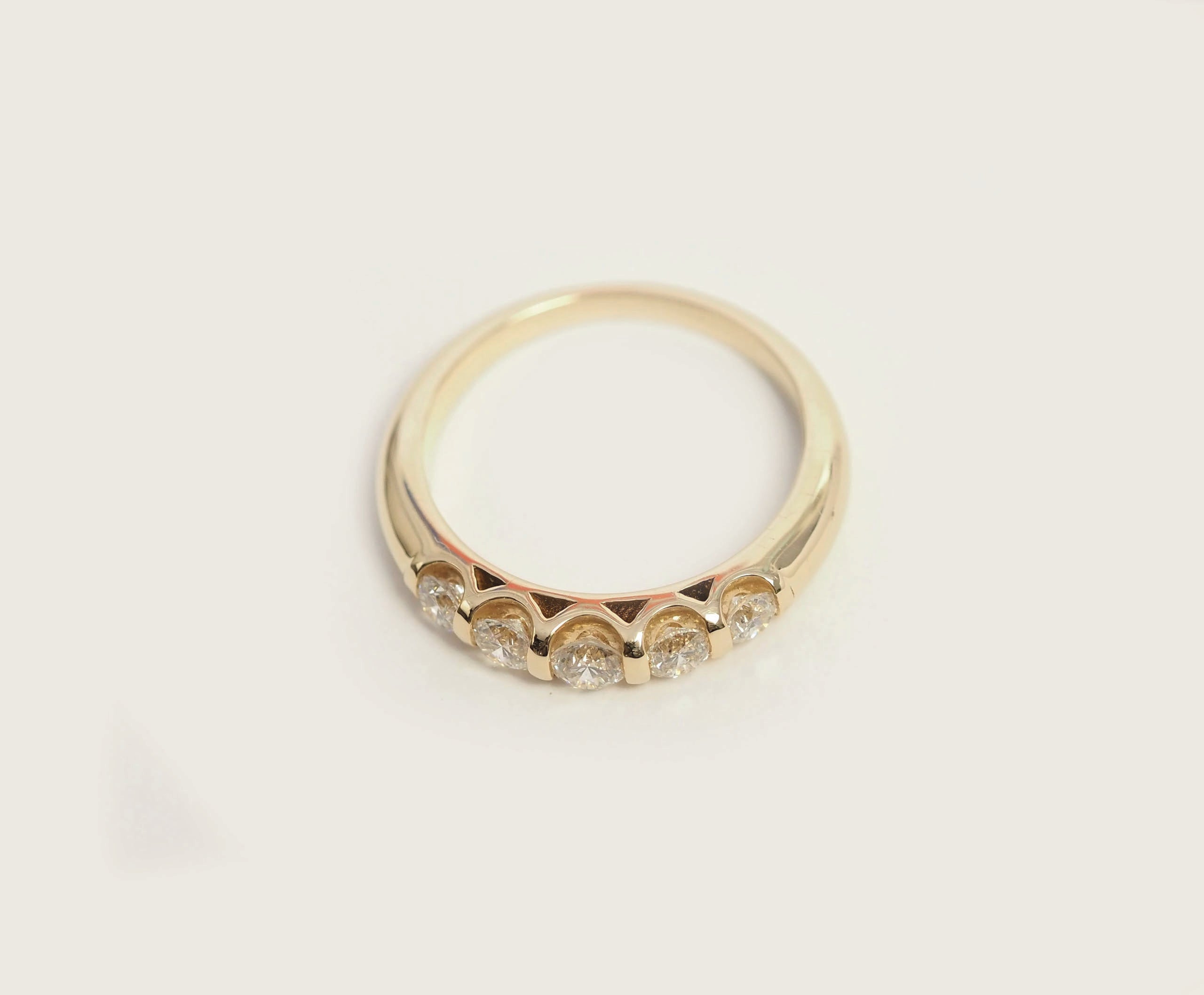 Blomster Ring M. Brillanter 14KT., i gold, til other; female, fra Blomster Jewellery