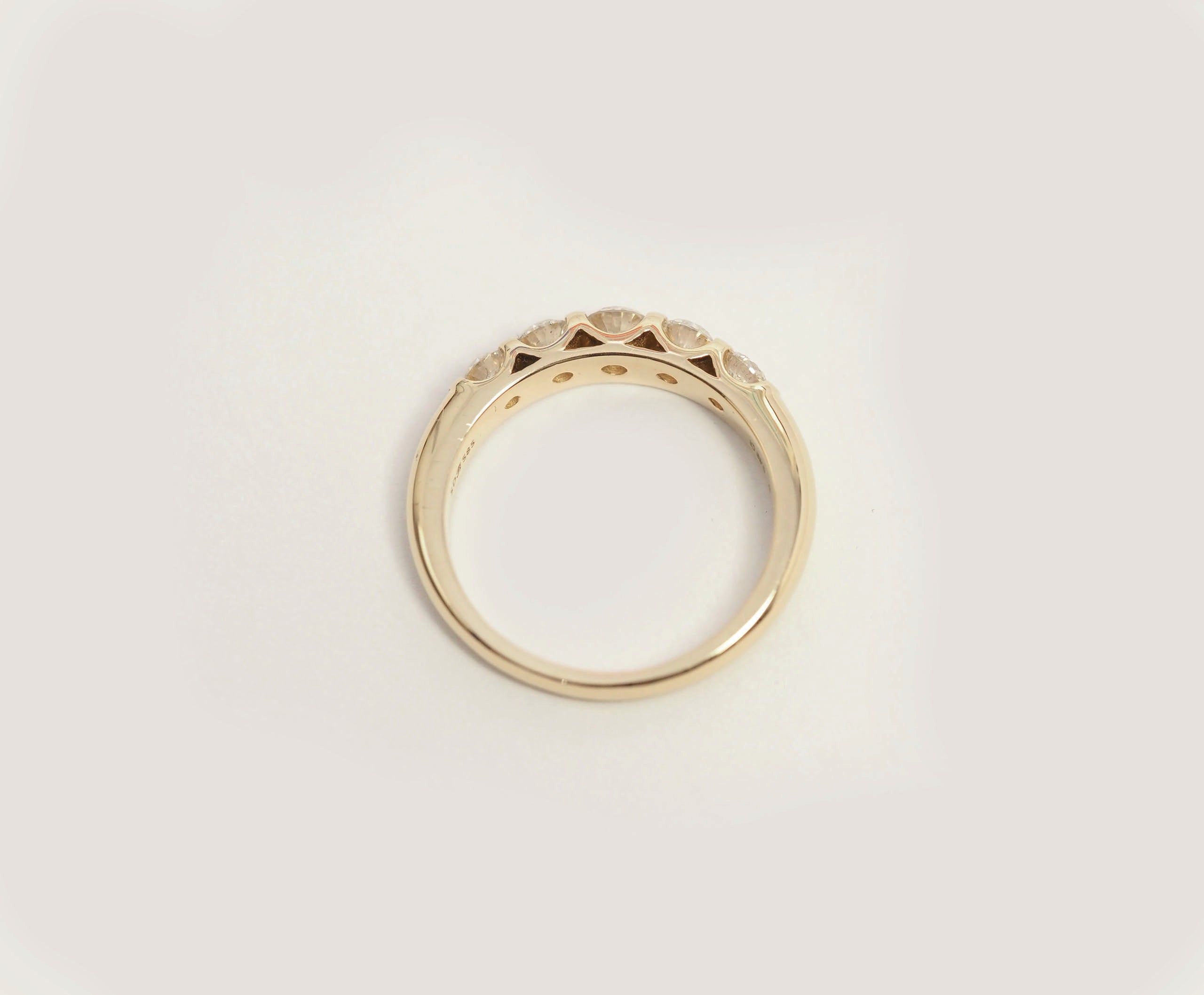 Blomster Ring M. Brillanter 14KT., i gold, til other; female, fra Blomster Jewellery