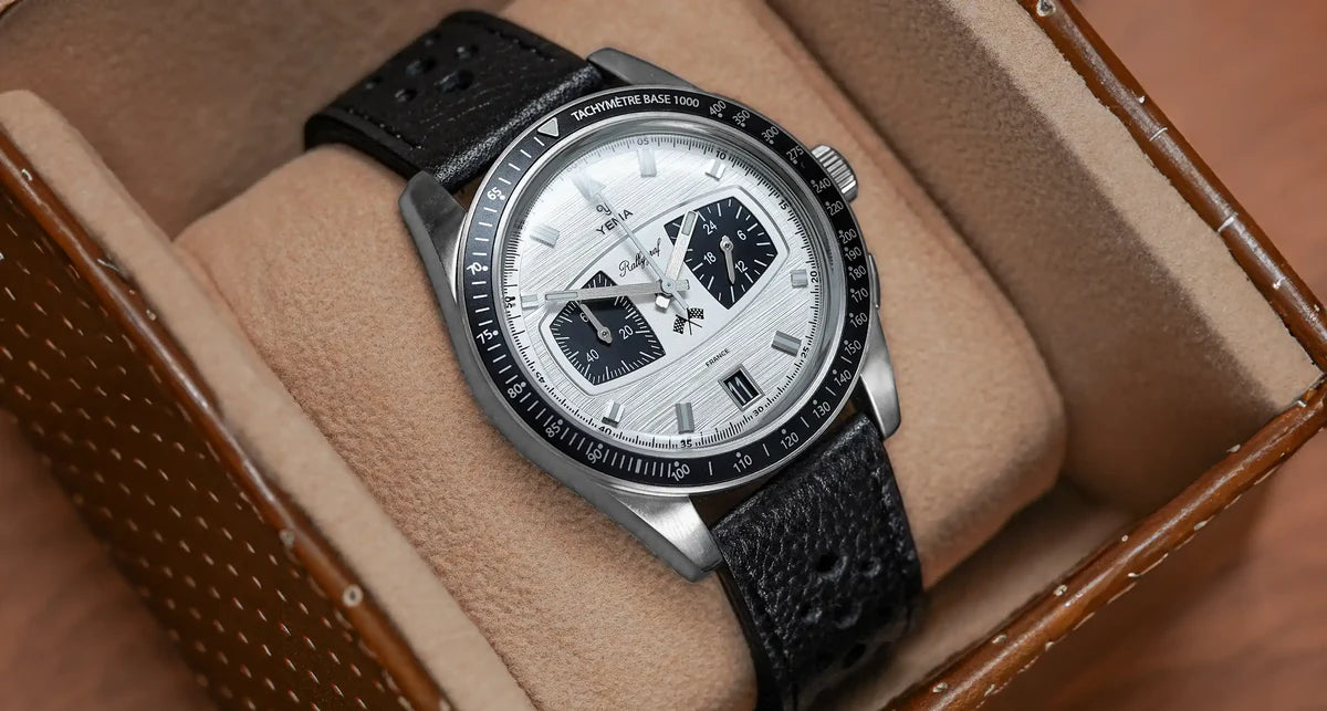 YEMA - Rallygraf Meca-Quartz II Panda, fra Yema