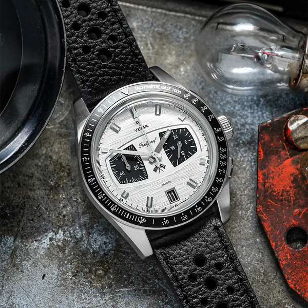 YEMA - Rallygraf Meca-Quartz II Panda, fra Yema
