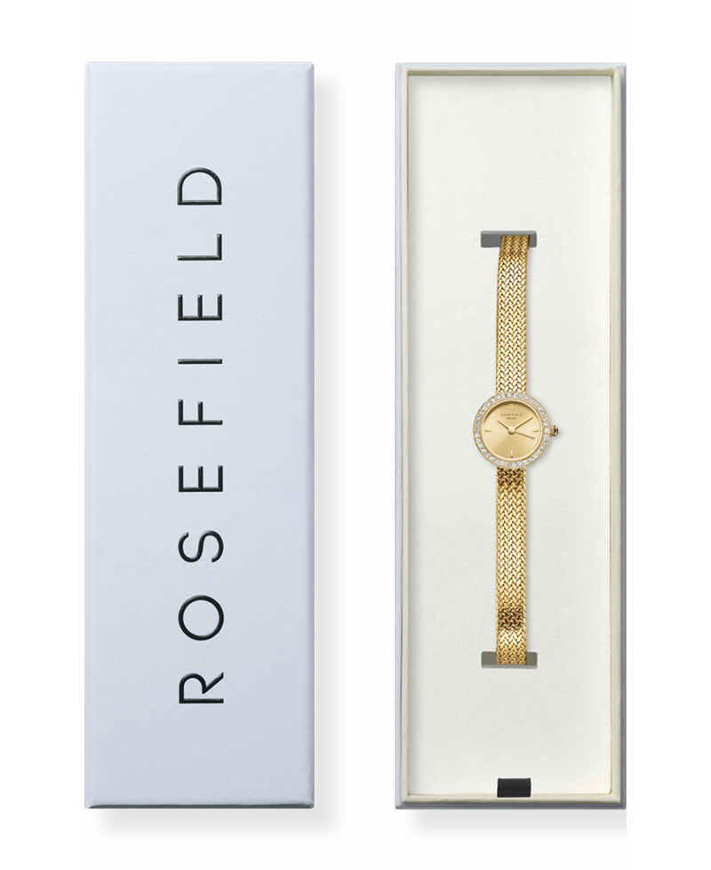 Rosefield Mini's MCGMG-M03 leveret i original Rosefield æske med certifikat for ægthed