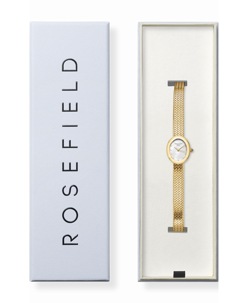 Rosefield Mini's MWGMG-M02 leveret i original Rosefield æske med certifikat for ægthed