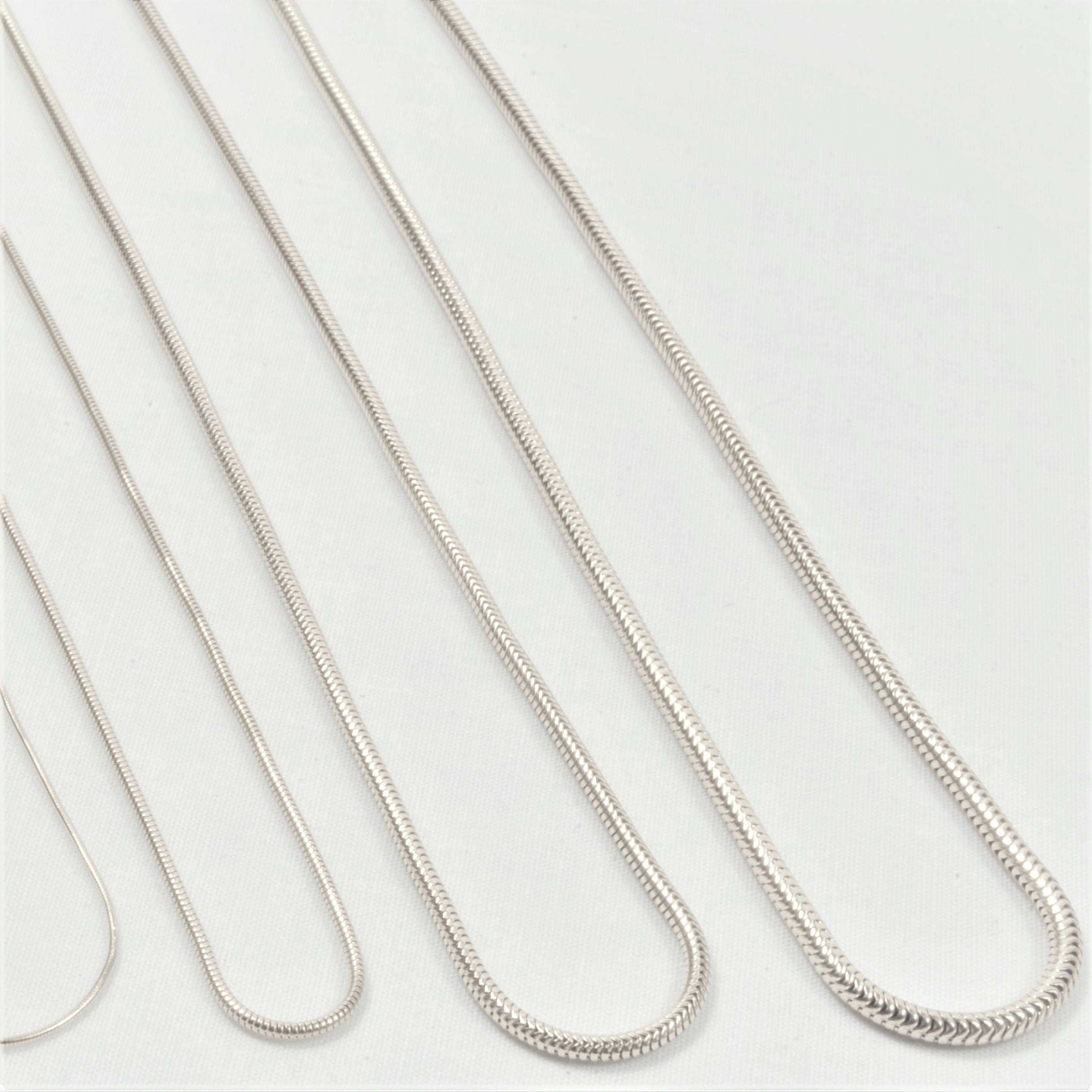 Sølv Slange armbånd 18,5 cm – Smykke i sølv fra BNH SØLVKÆDER – Varenr. SS12018C