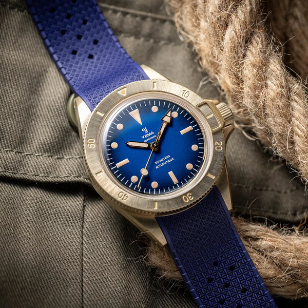 YEMA- Superman Bronze CMM.10 Blue Limited Edition, fra Yema