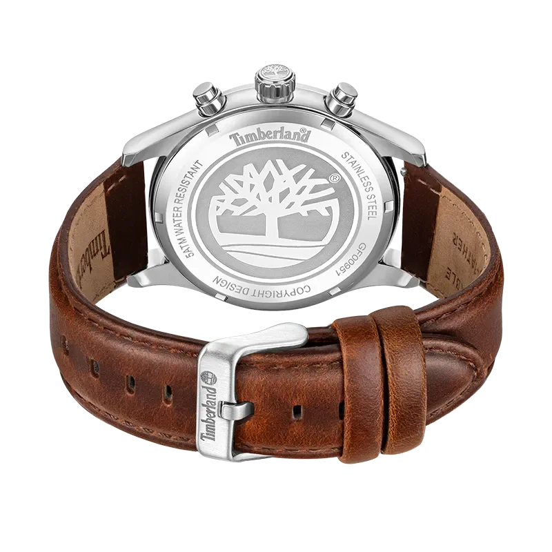 Timberland Ashmont TDWGF0095101 set bagfra med bagkasse i stål og brun rem med spænde