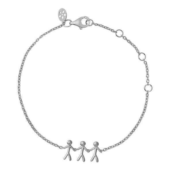 Together - Family 3 armbånd - Sølv, i sterling-silver, fra ByBiehl