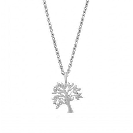 Tree of Life sparkle halskæde - Sølv, fra ByBiehl
