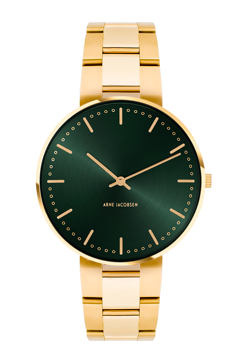 Arne Jacobsen City Hall Evergreen 34 mm - 53210-1629, fra Arne Jacobsen