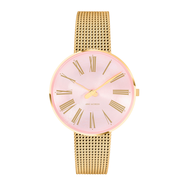 Arne Jacobsen Roman Orchid Pink 34 mm armbåndsur