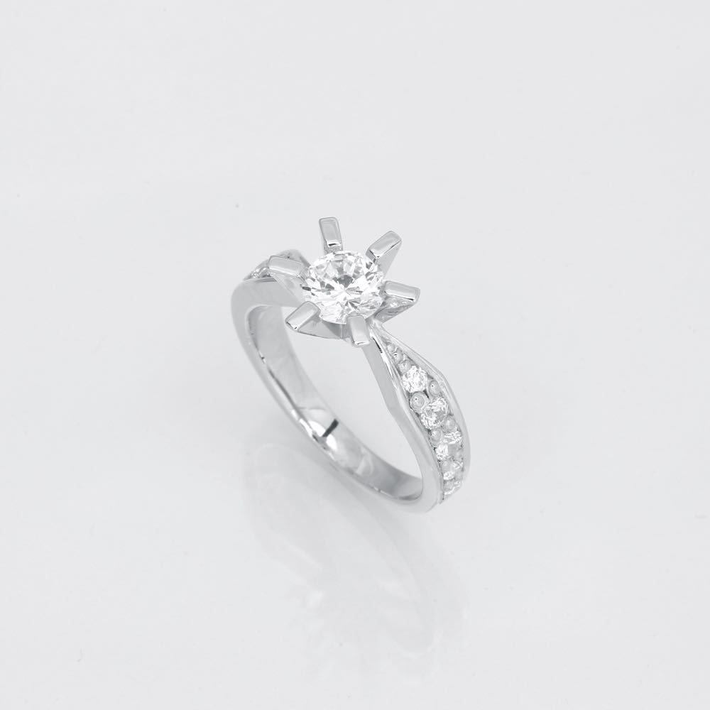 Dream deluxz Diamant ring hvidguld 1,00ct, til female, fra Jan Jørgensen