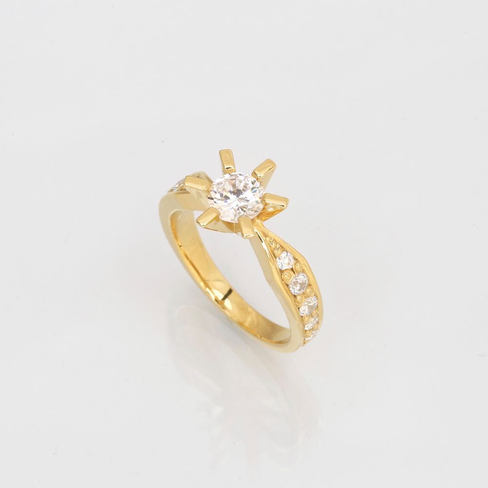 Dream deluxz Diamant ring guld 1,00ct, til female, fra Jan Jørgensen